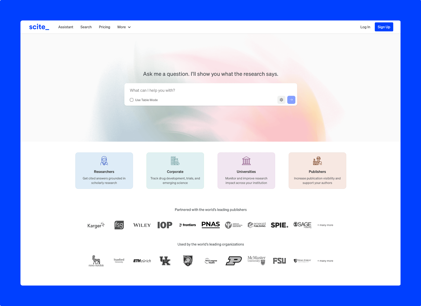 New Homepage